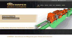 Desktop Screenshot of carper.com.br