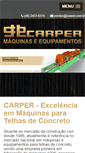 Mobile Screenshot of carper.com.br